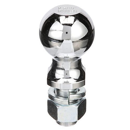 Seachoice Trailer Ball, 2-5/16 in., 1 X 2 in. Shank, 6,000 Lb. Capacity, Chrome Finish