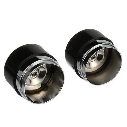 Seachoice 51501 Chrome-Plated Boat Trailer Bearing Protectors, w/ Cover, 1.98 in. Diameter