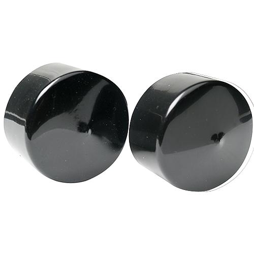 Seachoice 51521 Bearing Protector Covers for Boat Trailers, Black Plastic, Pack of 2
