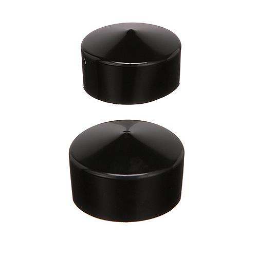 Seachoice 51521 Bearing Protector Covers for Boat Trailers, Black Plastic, Pack of 2