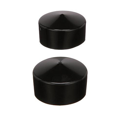 Seachoice 51521 Bearing Protector Covers for Boat Trailers, Black Plastic, Pack of 2