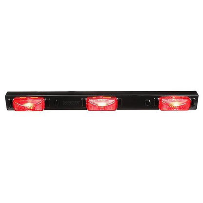 Seachoice Three Light LED Trailer Bar, Waterproof, 15.94 in., Red, 51831
