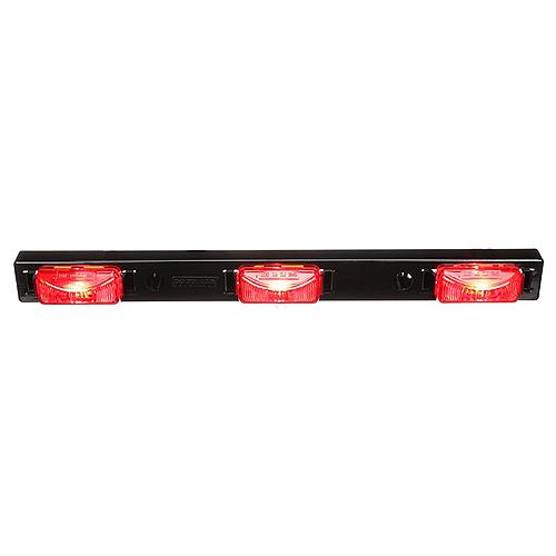 Seachoice Three Light LED Trailer Bar, Waterproof, 15.94 in., Red, 51831