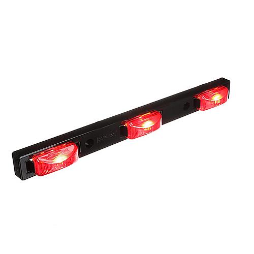 Seachoice Three Light LED Trailer Bar, Waterproof, 15.94 in., Red, 51831