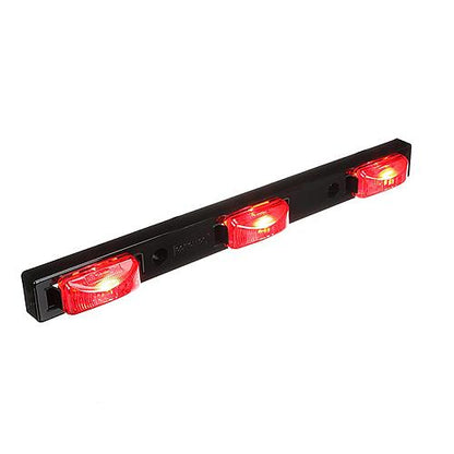 Seachoice Three Light LED Trailer Bar, Waterproof, 15.94 in., Red, 51831