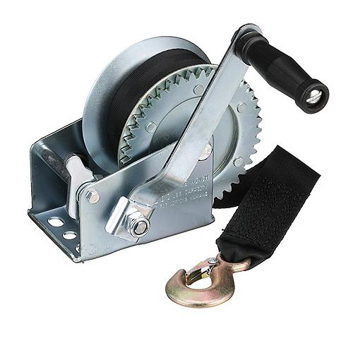 Seachoice Trailer Winch, Strap with Hook, Max Load 1,200 Lbs. 52191