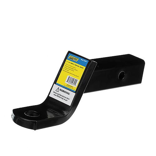 Seachoice 52341 Hitch Ball Mount, 2 in. Shank, 5,000-Lb. Capacity, Black Finish