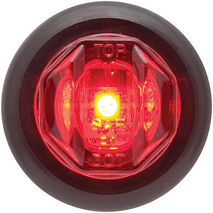 Seachoice 52681 LED 3/4" Mini Sealed Marker/Clearance Kit Red, 52681