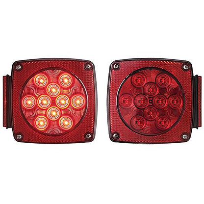 Seachoice Seachoice Trailer Light Kit, LED, Waterproof, Red, Red, 52701