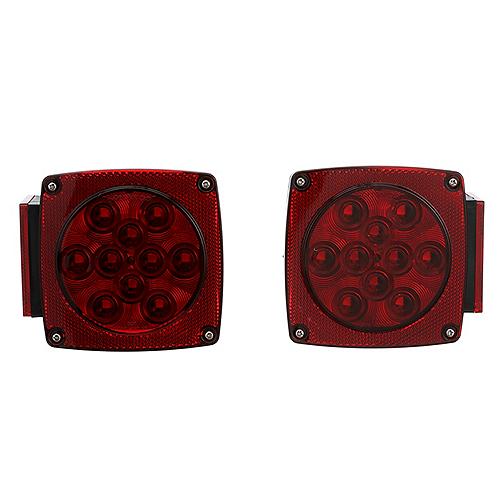 Seachoice Seachoice Trailer Light Kit, LED, Waterproof, Red, Red, 52701
