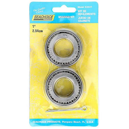 Seachoice, 53531 Marine Boat Trailer Wheel Bearing Kit, 1 In. Axle, Set of 2