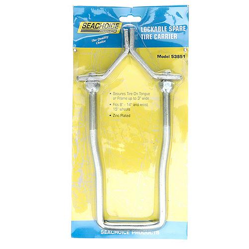 Seachoice 53851 Lockable Spare Tire Carrier for Boat Trailer