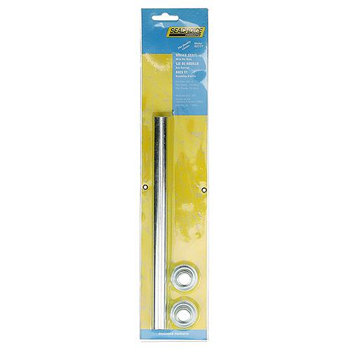 Seachoice Trailer Roller Shaft w/ 2 Pal Nuts, Fits 8-In. Roller, 50-55771