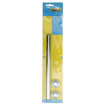 Seachoice Trailer Roller Shaft w/ 2 Pal Nuts, Fits 8-In. Roller, 50-55771