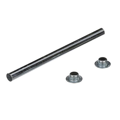 Seachoice Trailer Roller Shaft w/ 2 Pal Nuts, Fits 8-In. Roller, 50-55771