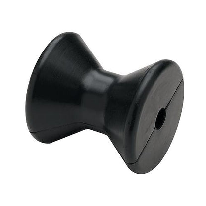 Seachoice Black Rubber Bow Roller 3", 50-56301