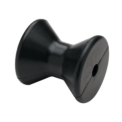 Seachoice Black Rubber Bow Roller 3", 50-56301