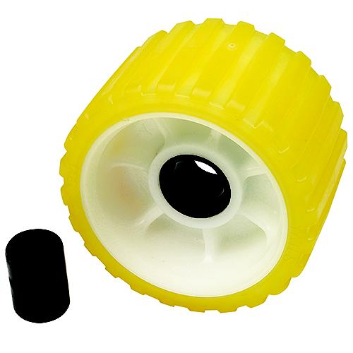 Seachoice Ribbed Wobble Roller, 5 in., Gold, 50-56540