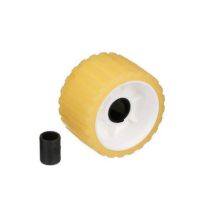 Seachoice Ribbed Wobble Roller, 5 in., Gold, 50-56540
