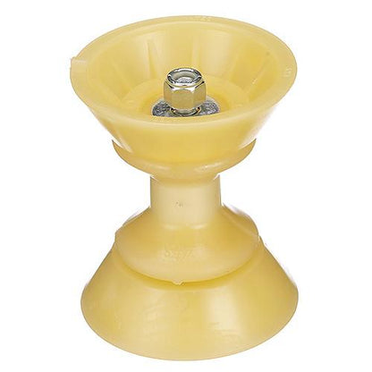 Seachoice Bow Roller w/ Bells, 3 In., TPR, Gold, 50-56590