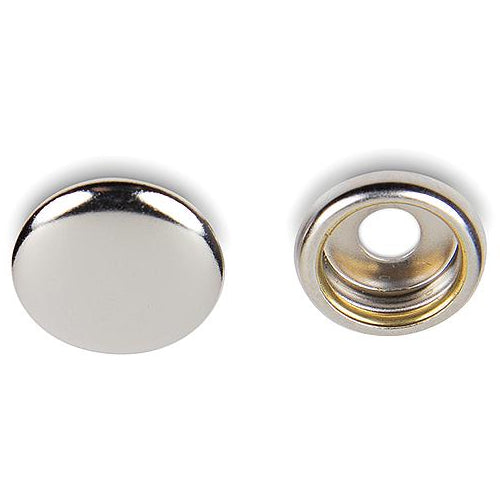 Seachoice 59857 Stainless Steel Button Socket With Barrel, 1/4", 6 Sets