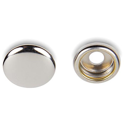 Seachoice 59857 Stainless Steel Button Socket With Barrel, 1/4", 6 Sets