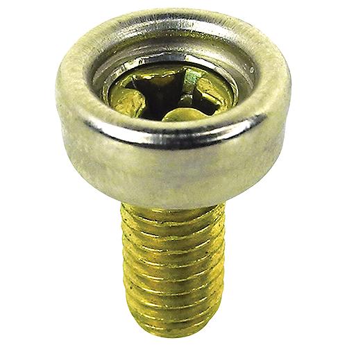 Stainless Steel Button Stud With Brass Machine Screw, 59909
