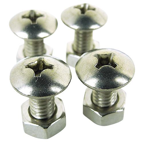 Seachoice 59923 Machine Screws & Nuts for License Plate