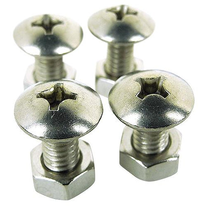 Seachoice 59923 Machine Screws & Nuts for License Plate