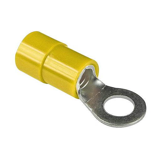 1/4" 4ga Insulated Ring Terminal