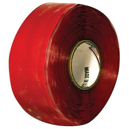 Seachoice Silicone Self-Fusing Tape 1" x 10', Red