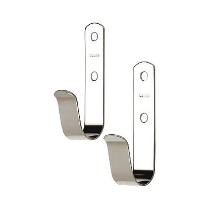 Seachoice 71011 Boat Hook Holders, Polished Stainless Steel, Holds 1-1/2 in. Diameter Poles