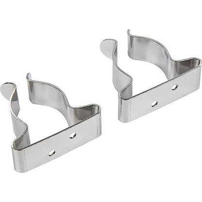 Seachoice 72031 Spring Clamps, Pack of 2, Polished Stainless Steel