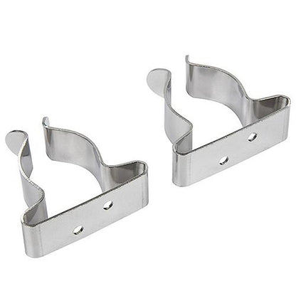 Seachoice 72031 Spring Clamps, Pack of 2, Polished Stainless Steel