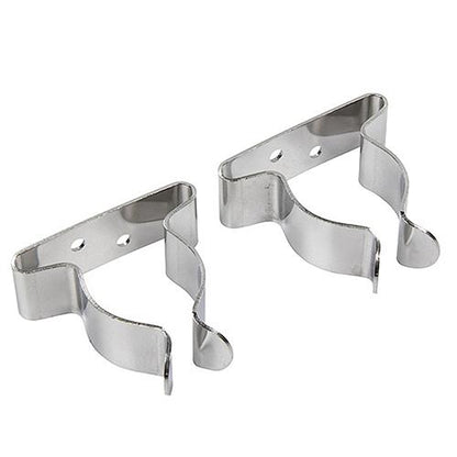 Seachoice 72031 Spring Clamps, Pack of 2, Polished Stainless Steel