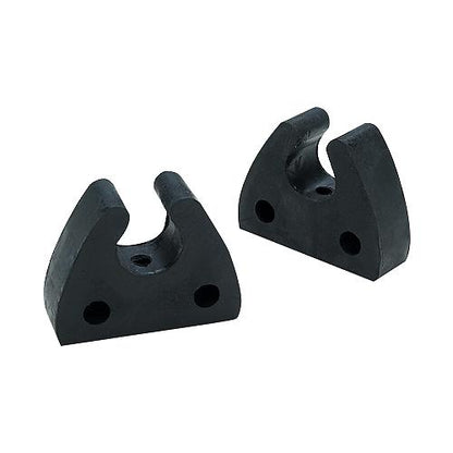 Seachoice 72051 Rubber Organizing Storage Clip, Black, Set of 2