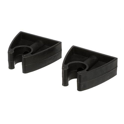 Seachoice 72051 Rubber Organizing Storage Clip, Black, Set of 2
