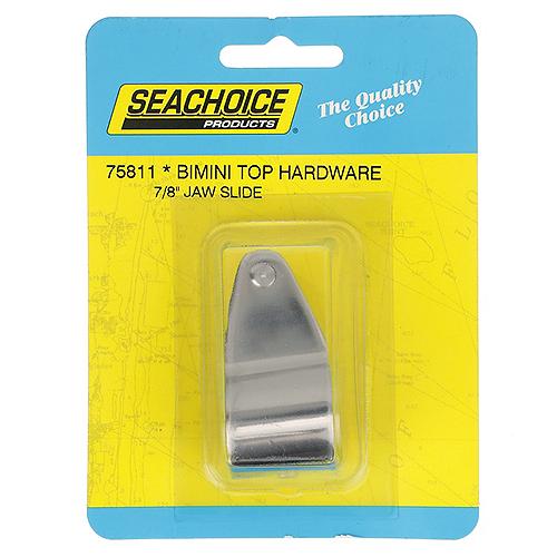 Seachoice 75811 Jaw Slide With Bolt for 7/8 In. Tube Bimini Tops, Stainless Steel