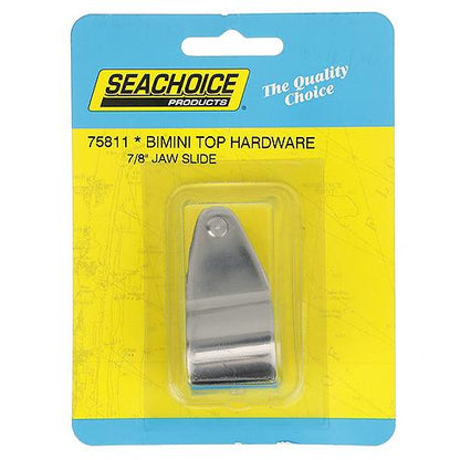 Seachoice 75811 Jaw Slide With Bolt for 7/8 In. Tube Bimini Tops, Stainless Steel
