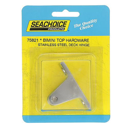 Seachoice 75821 Deck Hinge for Bimini Top, Stainless Steel