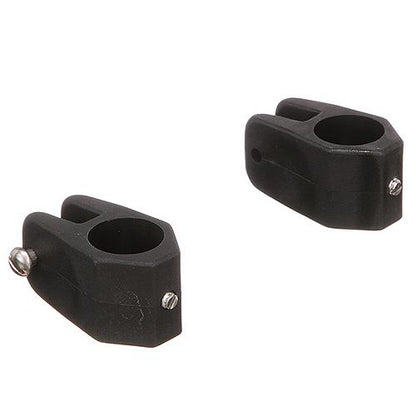 Seachoice 76171 Jaw Slide for 7/8 in. Tube Bimini Top, Black Nylon, Pack of 2