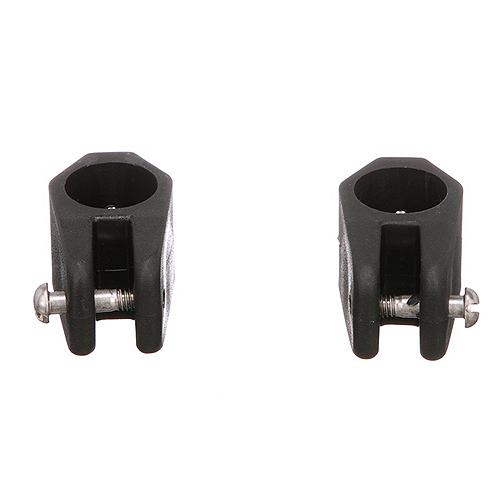 Seachoice 76171 Jaw Slide for 7/8 in. Tube Bimini Top, Black Nylon, Pack of 2