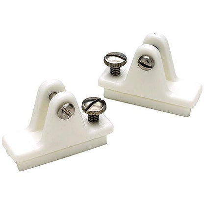 Seachoice 76281 Nylon Side Mount Deck Hinges With Stainless Steel Slide Lock