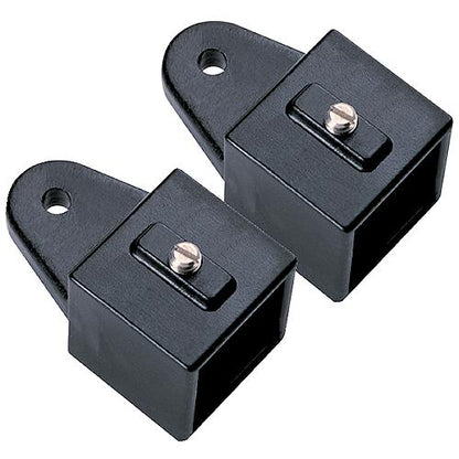 Seachoice 76341 External Eye Ends For 1" OD Square Tubing (2 Per Pack)