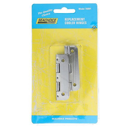 Seachoice 76891 Igloo Cooler Replacement Hinge, Stainless Steel, Pack of 2