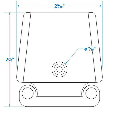 Seachoice 76921 Igloo Cooler Replacement Latch Set Plastic, **CLEARANCE**