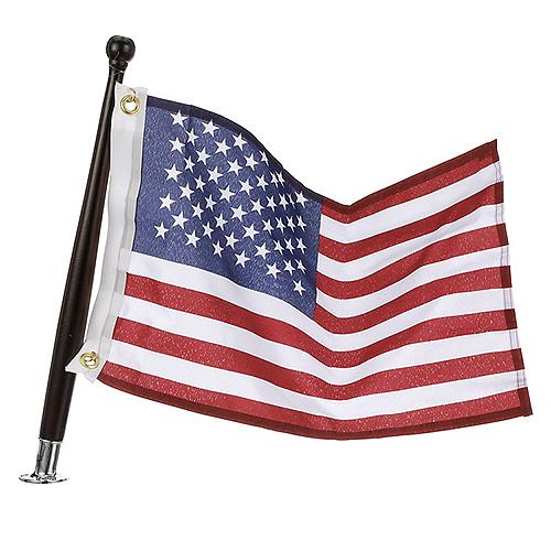 Seachoice 78191 USA Flag Kit, 12 In. X 18 In., Nylon