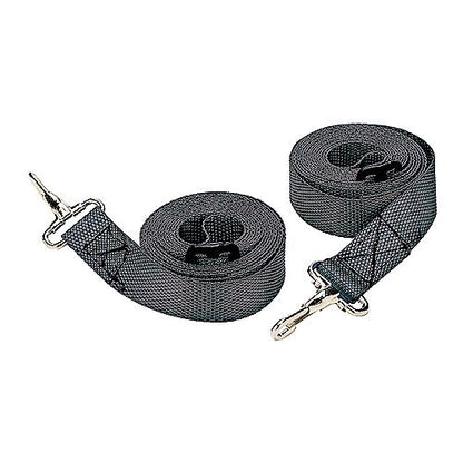 Seachoice 78811 Adjustable Bimini Top Straps w/ Snap Hooks, 96 In. Black