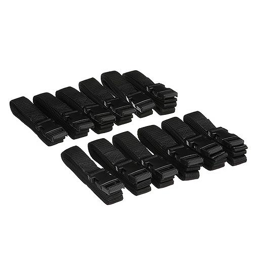 Seachoice 78941 Boat Cover Tie Down Strap Kit, Black, Sold Each or Pack of 12