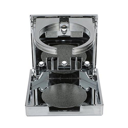Seachoice 79411 Folding and Adjustable Drink Holder, Chrome Plated